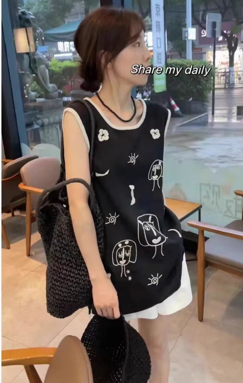 【tops】ノースリーブTシャツG22794