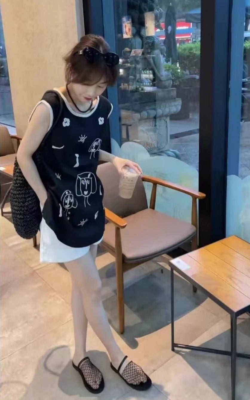 【tops】ノースリーブTシャツG22794