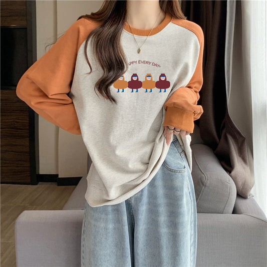 【tops】薄手ラグランスリーブパーカーG22859