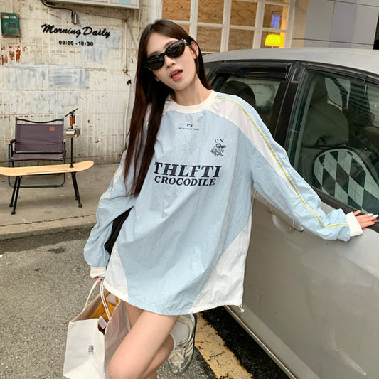 【tops】長袖ラウンドネックTシャツG22863