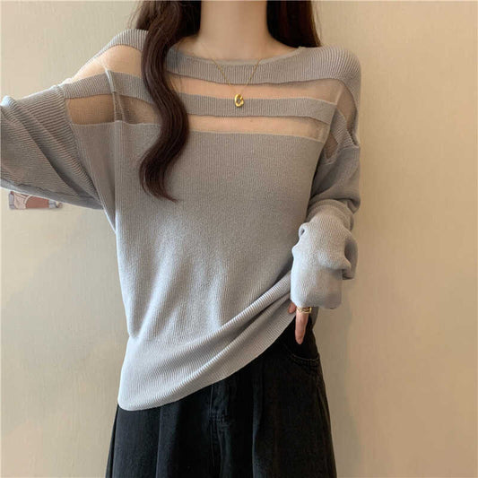 【tops】長袖ニットトップスG22880