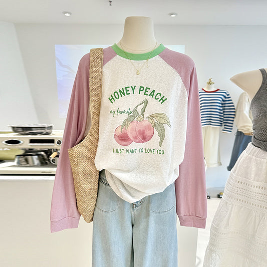 【tops】ラグランスリーブTシャツG22883