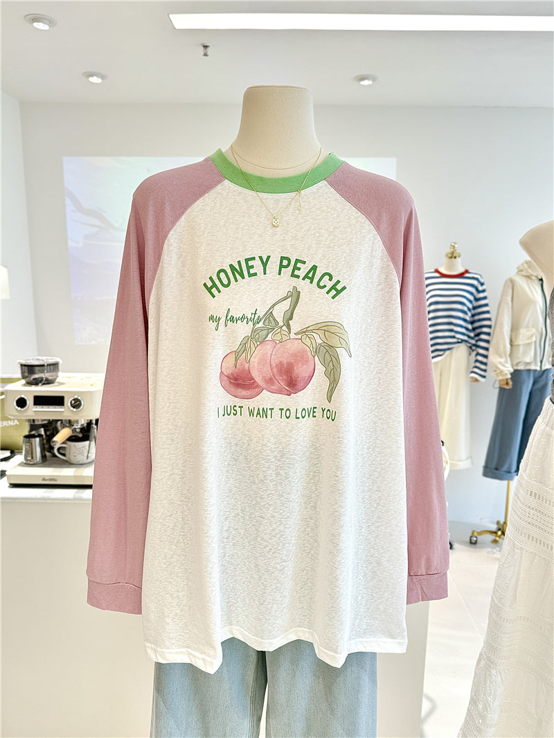 【tops】ラグランスリーブTシャツG22883