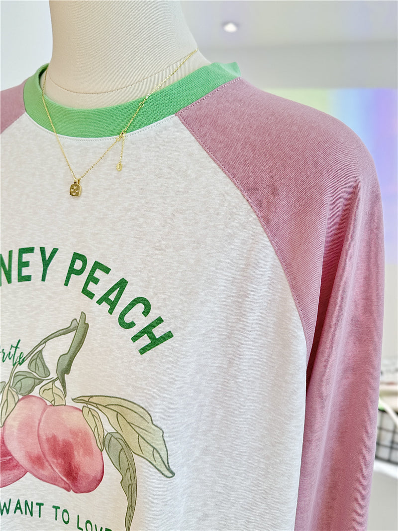 【tops】ラグランスリーブTシャツG22883