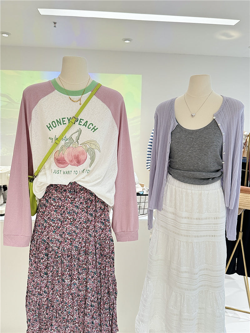 【tops】ラグランスリーブTシャツG22883