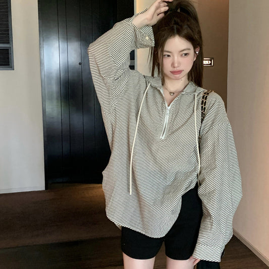 【tops】フード付きブラウスG22892