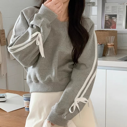 【tops】Vネック長袖パーカーG22927