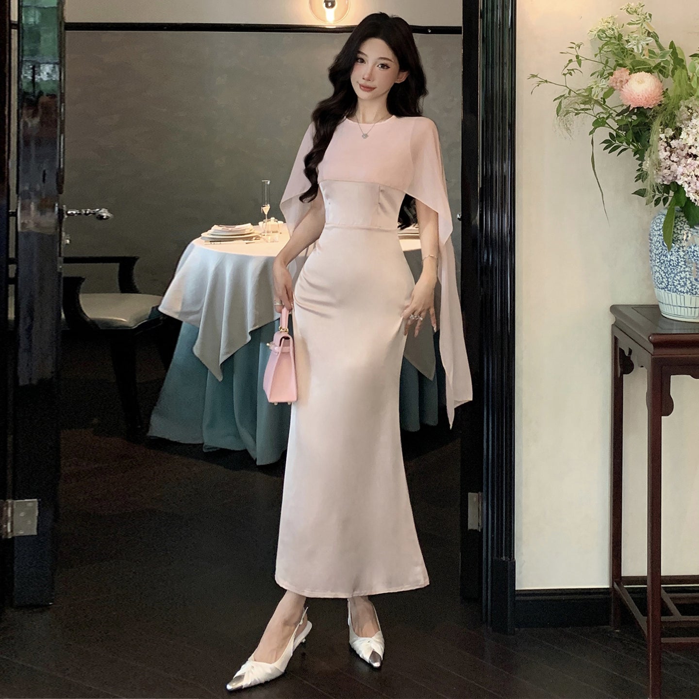 【dress】フランス風デートワンピースG22953