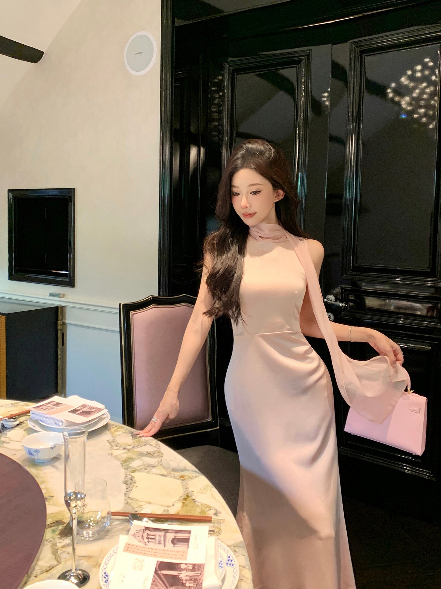 【dress】フランス風デートワンピースG22953