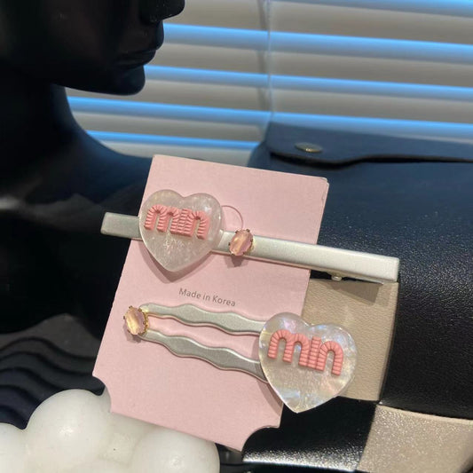 【小物】２点セットヘアクリップアクセサリーG22966