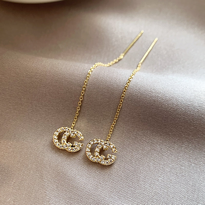 【小物】2色ピアスアクセサリーG22971