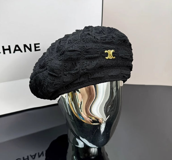 【小物】2色小顔効果ベレー帽G22972