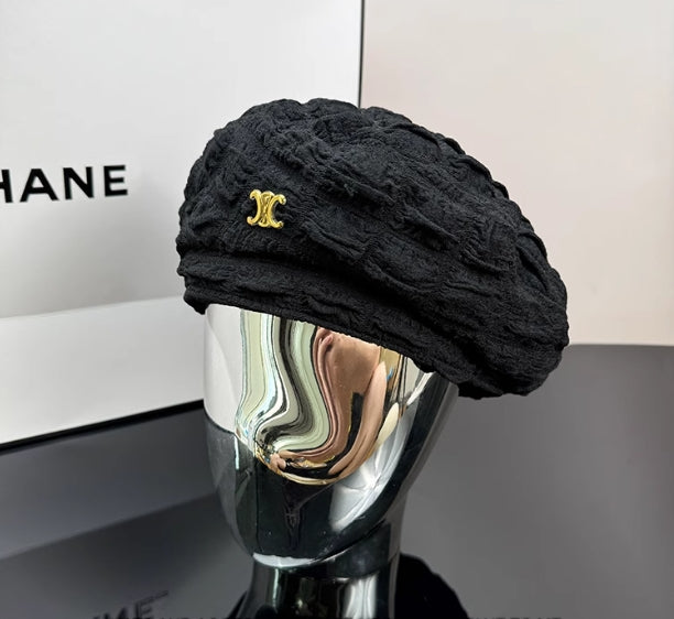 【小物】2色小顔効果ベレー帽G22972