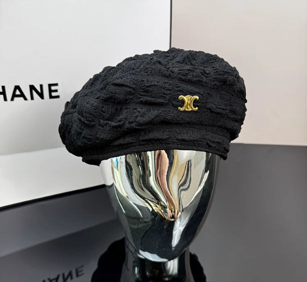 【小物】2色小顔効果ベレー帽G22972