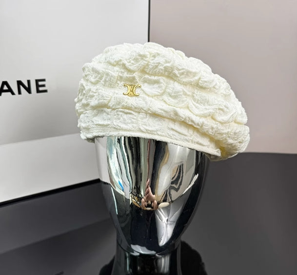 【小物】2色小顔効果ベレー帽G22972