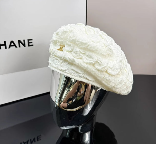 【小物】2色小顔効果ベレー帽G22972