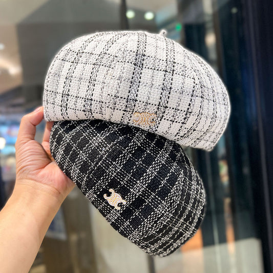 【小物】2色小顔効果ベレー帽G22976