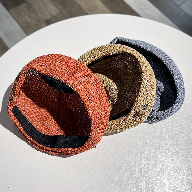 【小物】5色小顔効果ベレー帽G22978