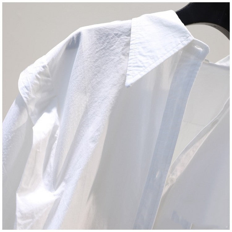 【tops】フリル長袖ブラウスG22994