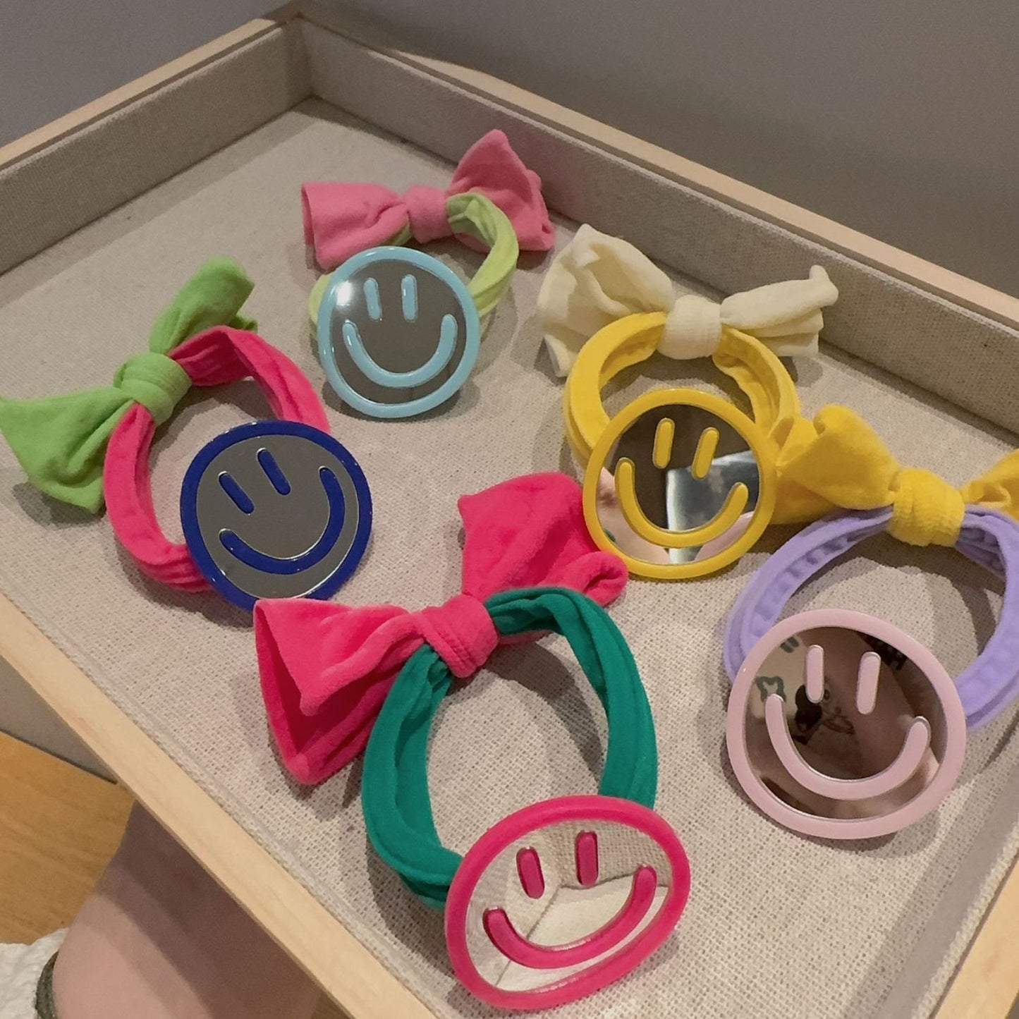 【小物】5色シュシュヘアゴムG23022