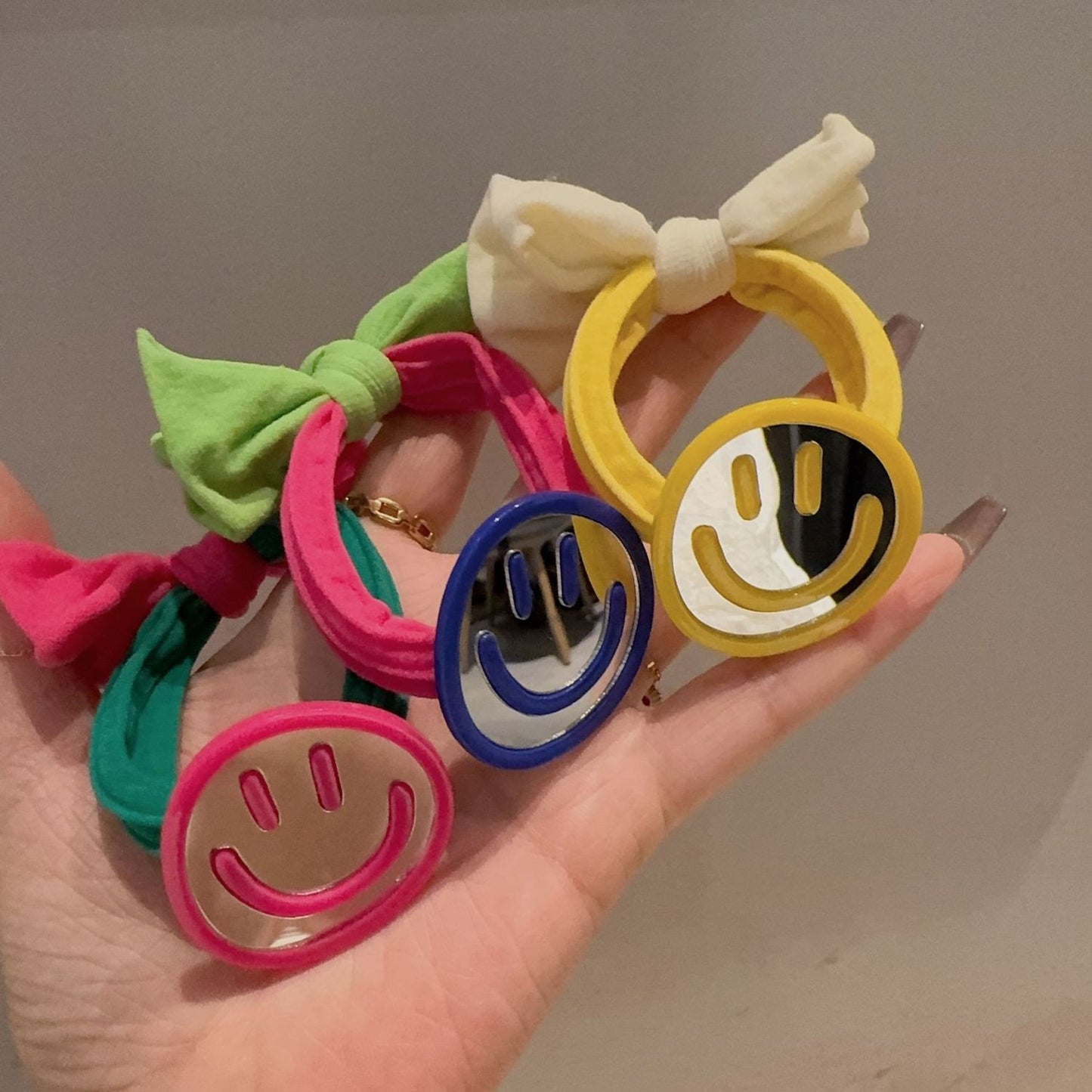 【小物】5色シュシュヘアゴムG23022