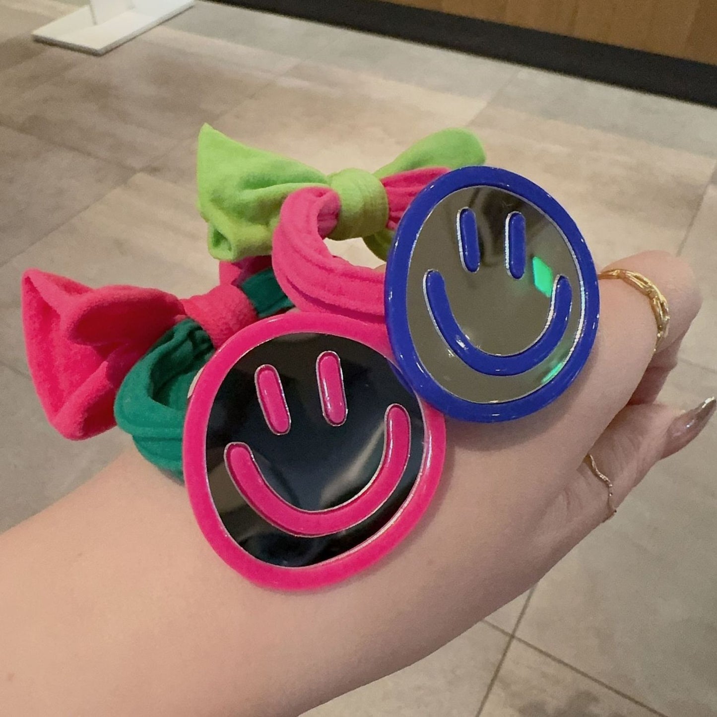 【小物】5色シュシュヘアゴムG23022