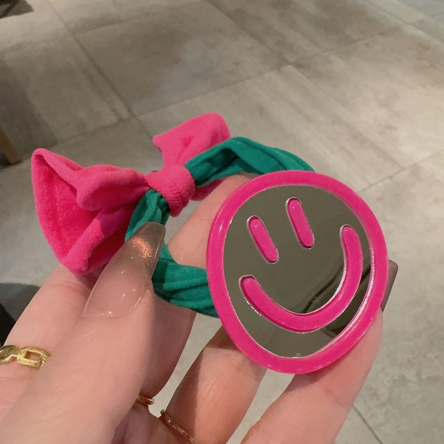 【小物】5色シュシュヘアゴムG23022