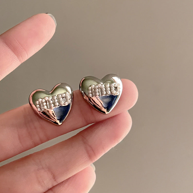 【小物】ハート柄ピアスアクセサリーG23031