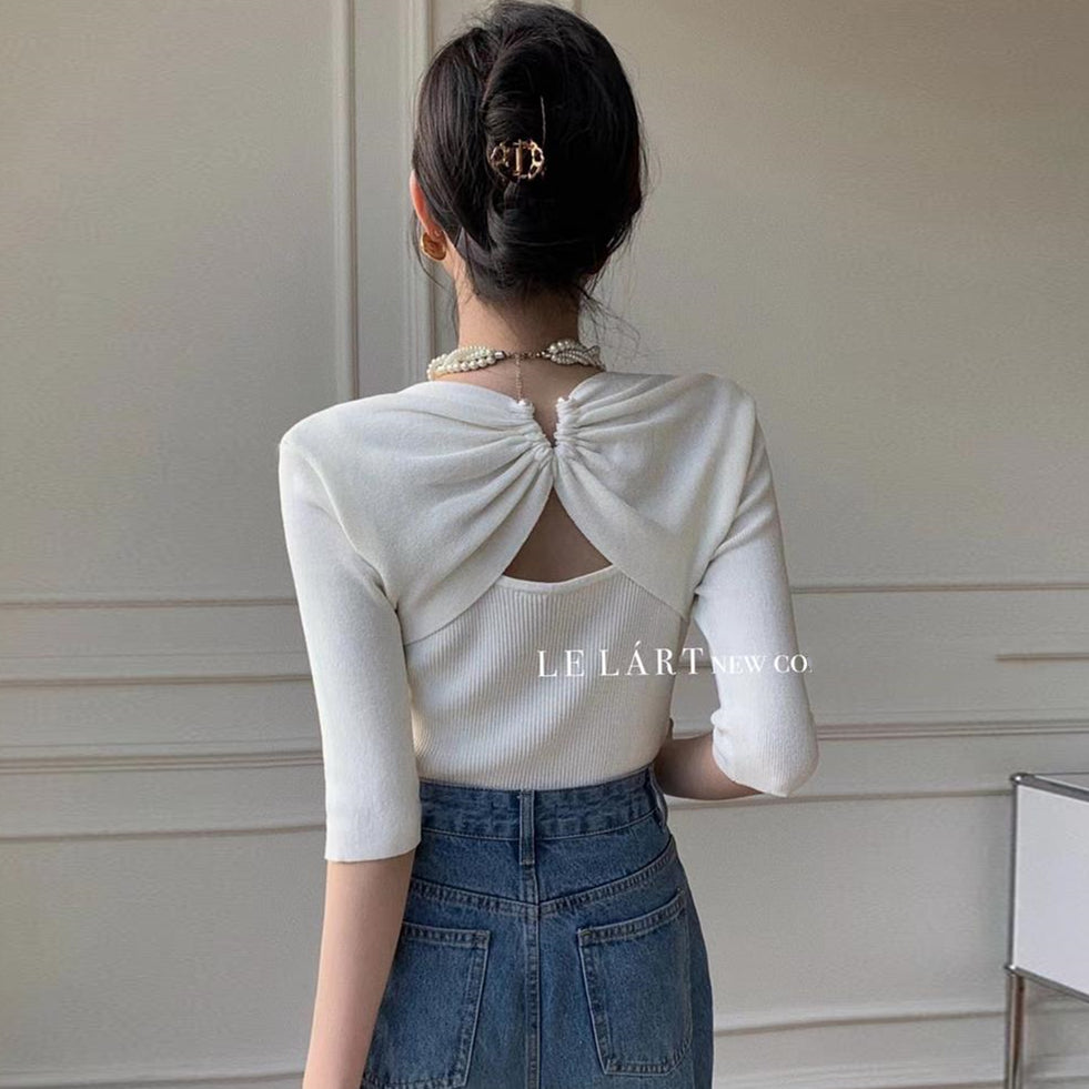 【tops】バックで綺麗TシャツG23106