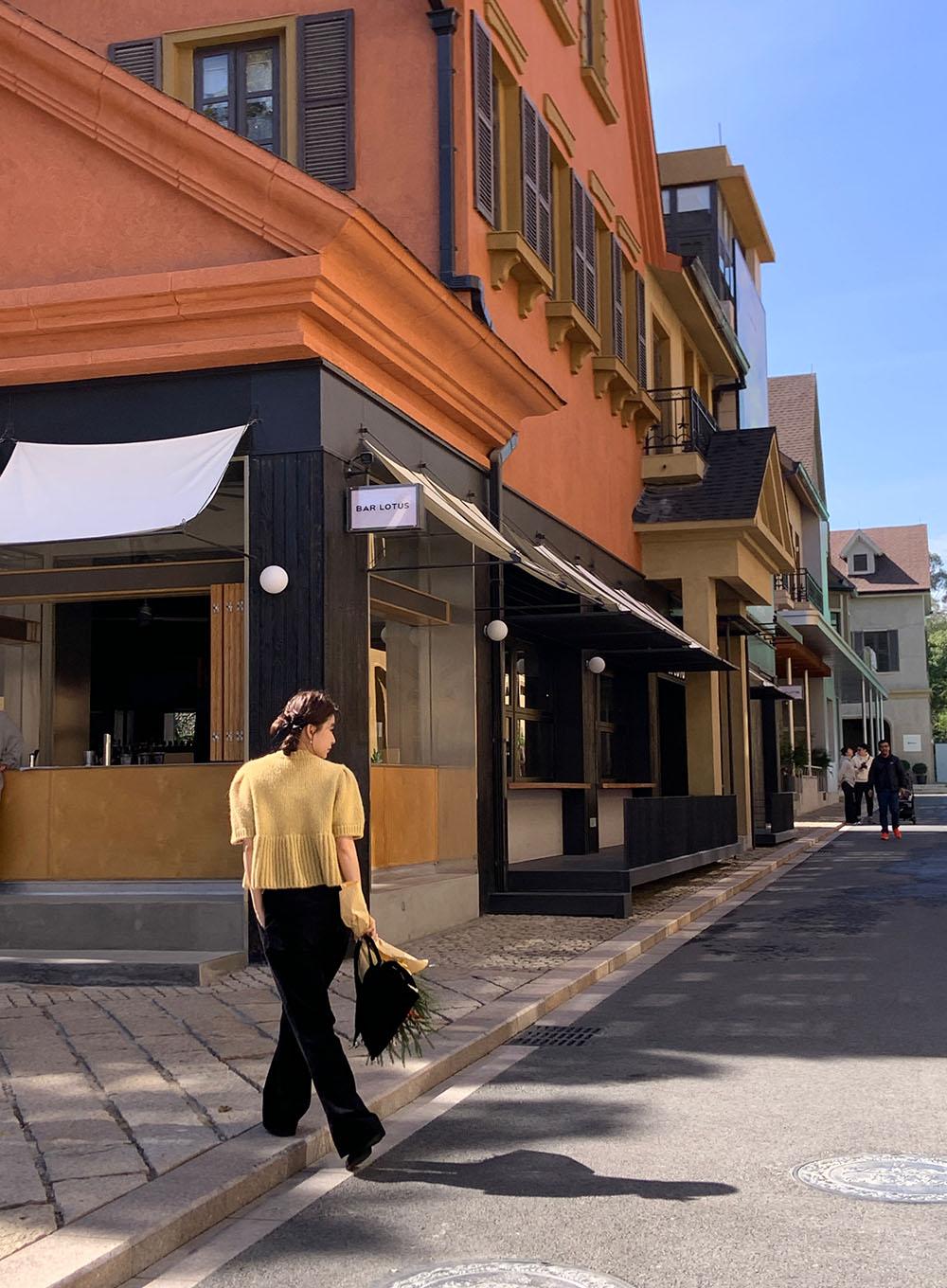 【tops】パフスリーブニットセーターG23115