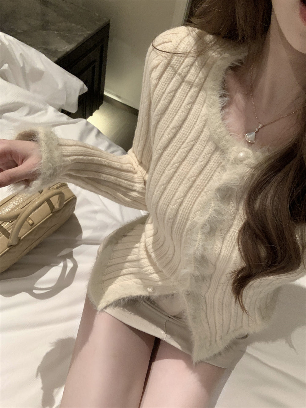 【tops】長袖ニットセーターG23117