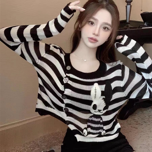 【tops】ゆったりニットトップスG23134