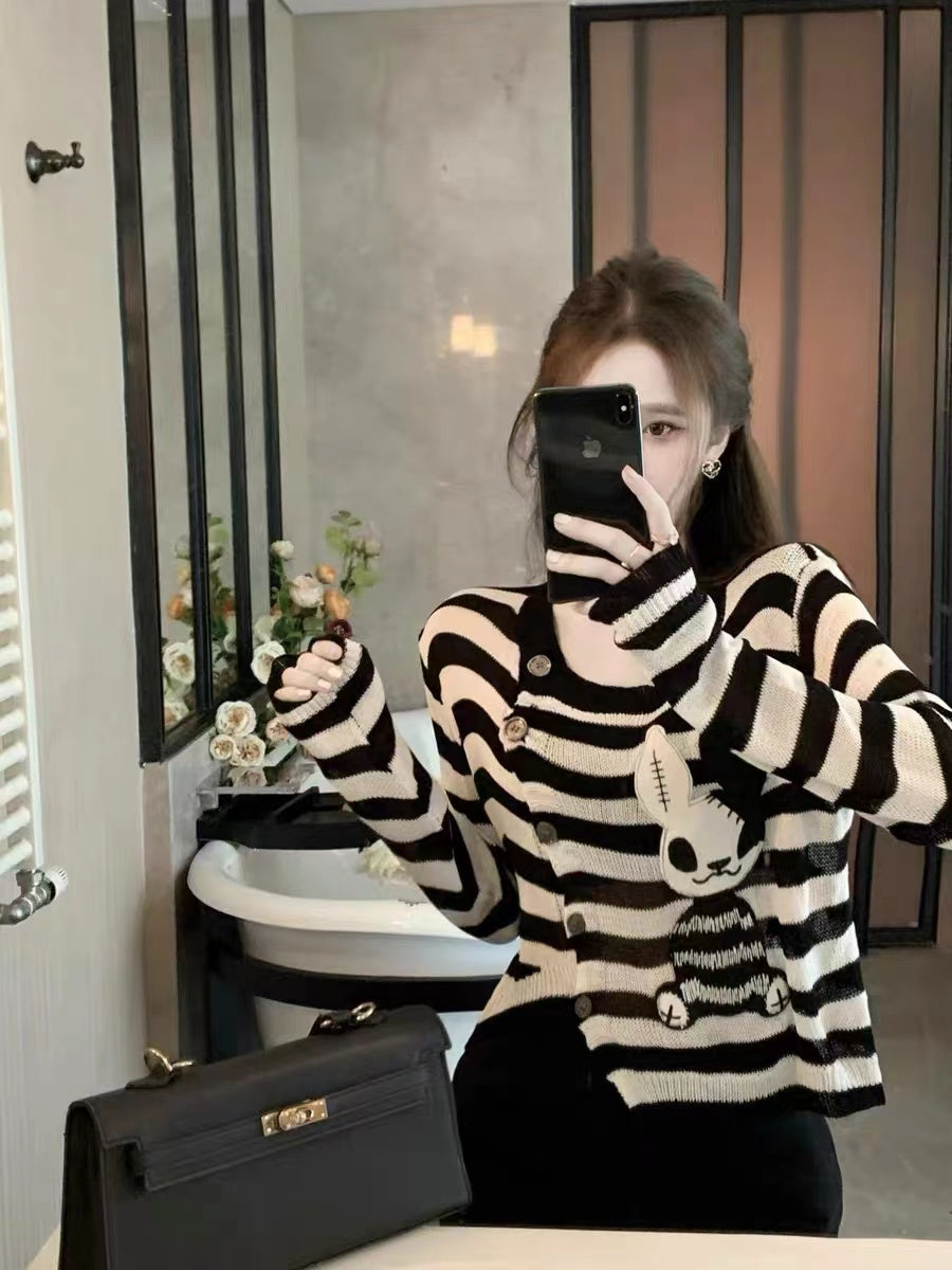 【tops】ゆったりニットトップスG23134