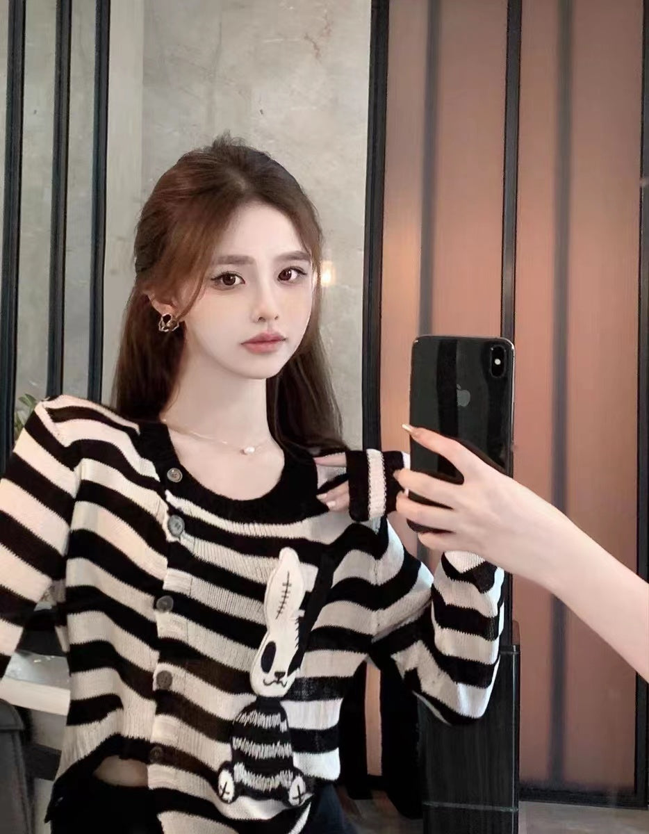 【tops】ゆったりニットトップスG23134