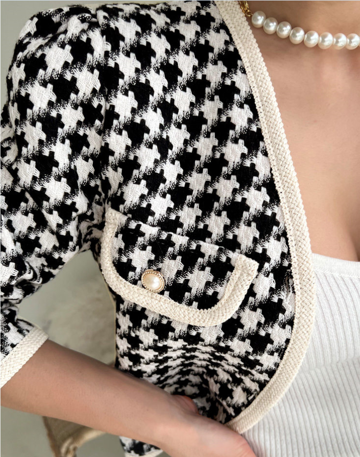 【outer】Vネック長袖デザインアウターG23182