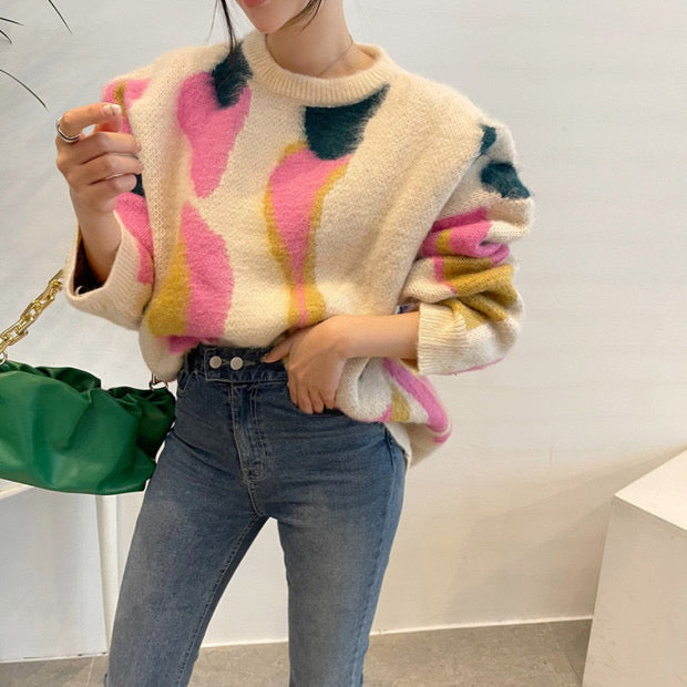 【tops】ニットセーターG23198