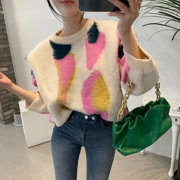 【tops】ニットセーターG23198