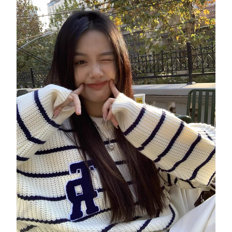 【tops】ゆったりニットセーターG23210