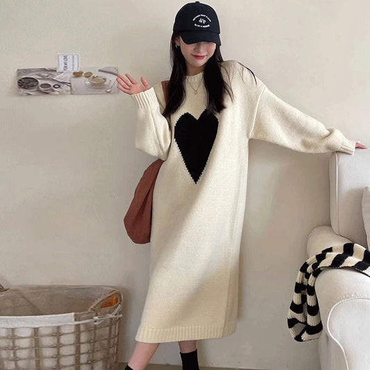 【dress】ゆったり厚手ニットワンピースG23266