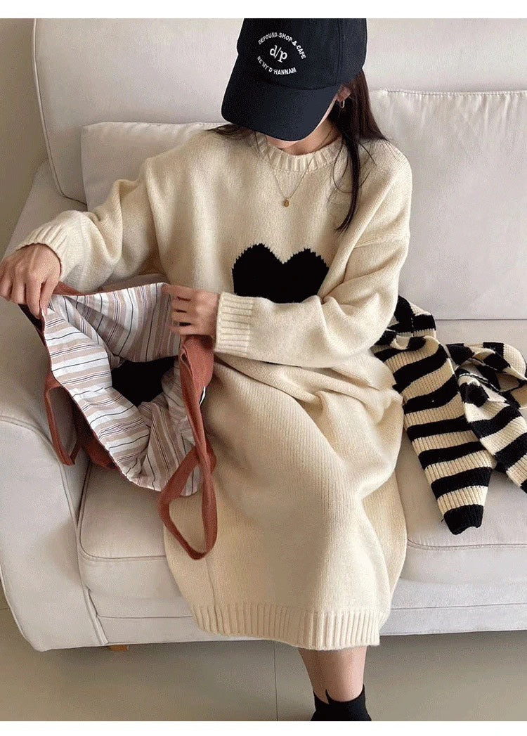 【dress】ゆったり厚手ニットワンピースG23266