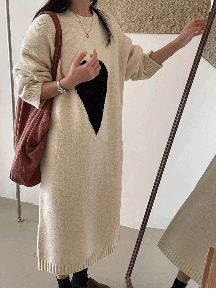 【dress】ゆったり厚手ニットワンピースG23266