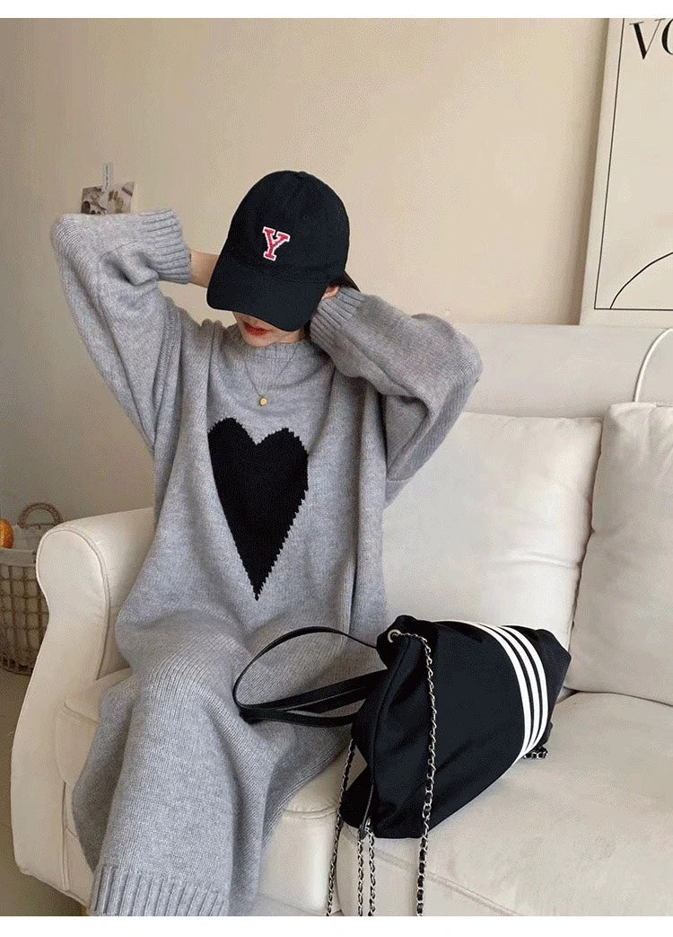 【dress】ゆったり厚手ニットワンピースG23266