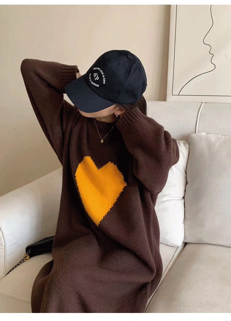 【dress】ゆったり厚手ニットワンピースG23266