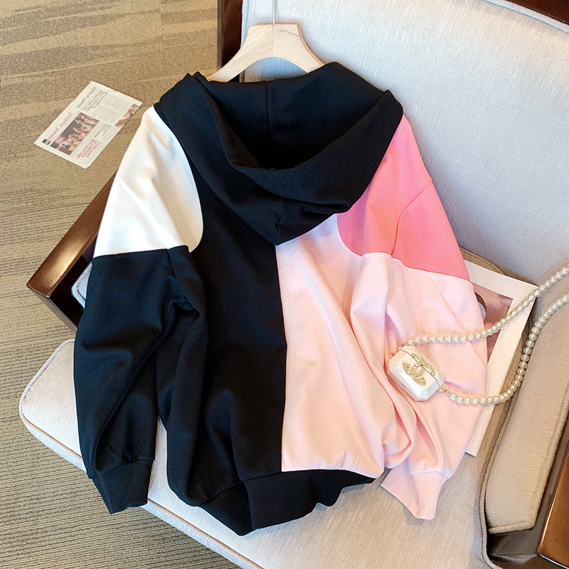 【outer】カラーマッチングフード付きアウターG23269