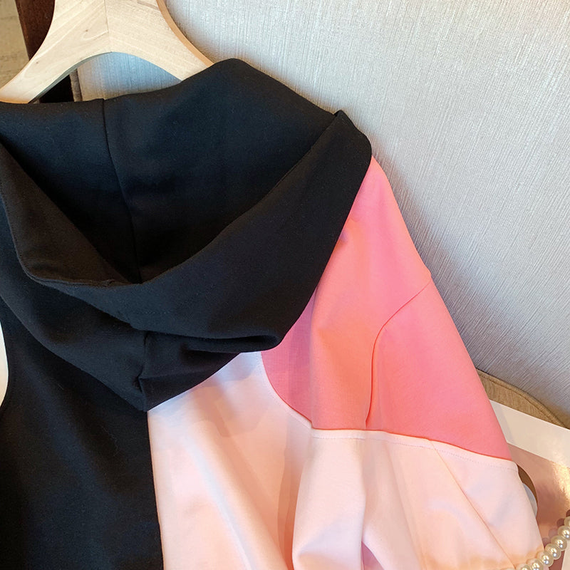 【outer】カラーマッチングフード付きアウターG23269