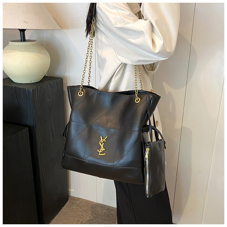 【小物】大容量OL通勤ショルダーバッグG23272