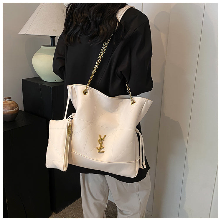 【小物】大容量OL通勤ショルダーバッグG23272