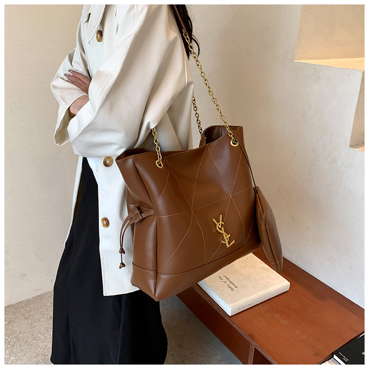 【小物】大容量OL通勤ショルダーバッグG23272