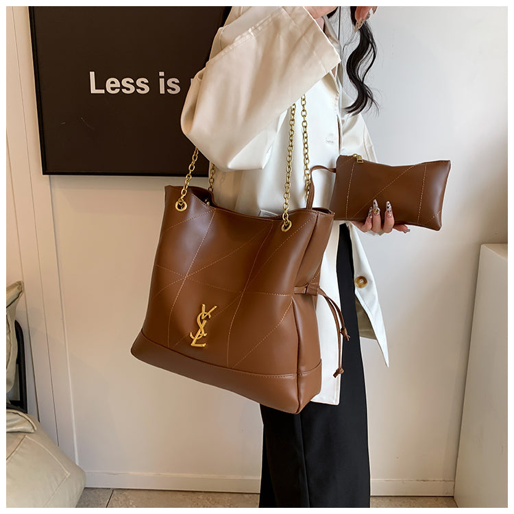 【小物】大容量OL通勤ショルダーバッグG23272