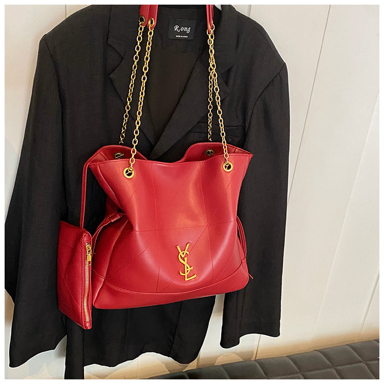 【小物】大容量OL通勤ショルダーバッグG23272